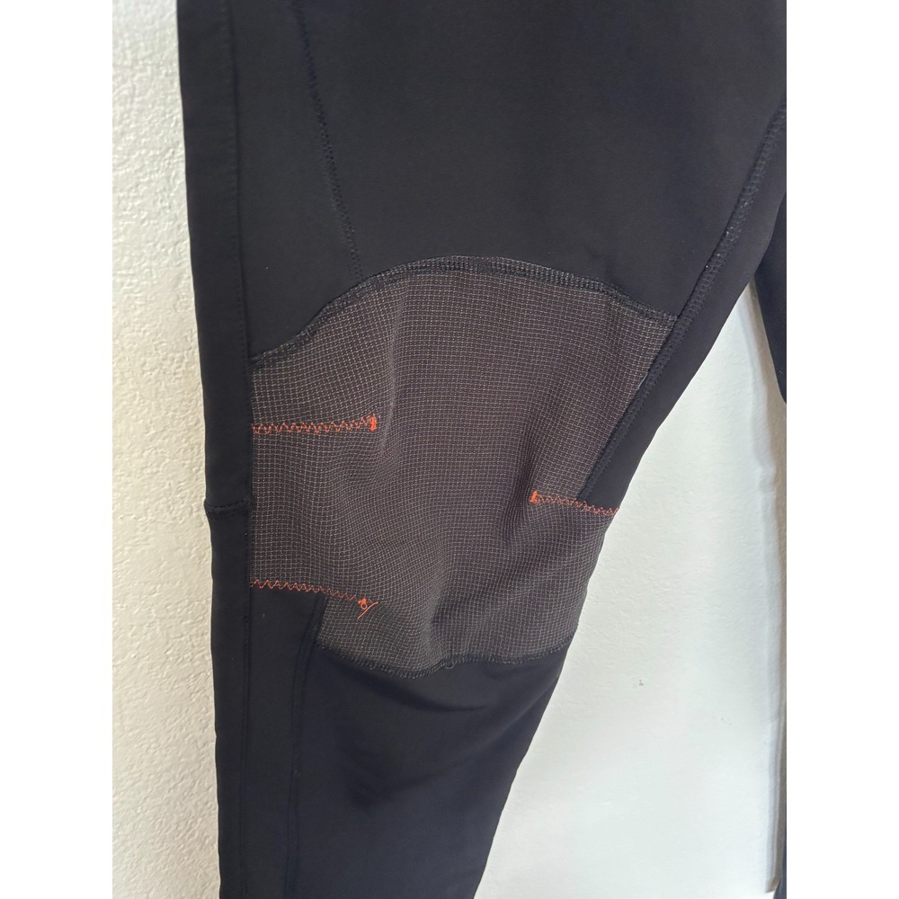 Windstopper Pants XL Black Abrasion Knee Gorpcore Mountain Biking Alpine Trail - Picture 8 of 16